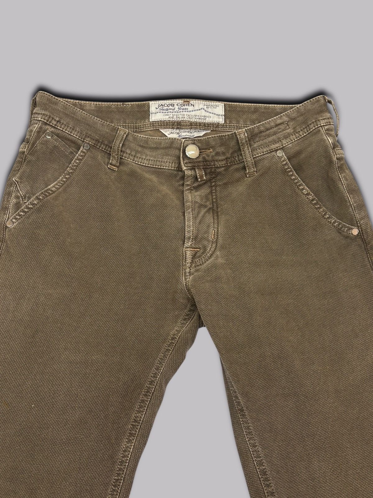 Jacob Cohen Jacob Cohen Style 613 Comfort Pants Size 31 Brown Size US 31 - 16 Thumbnail