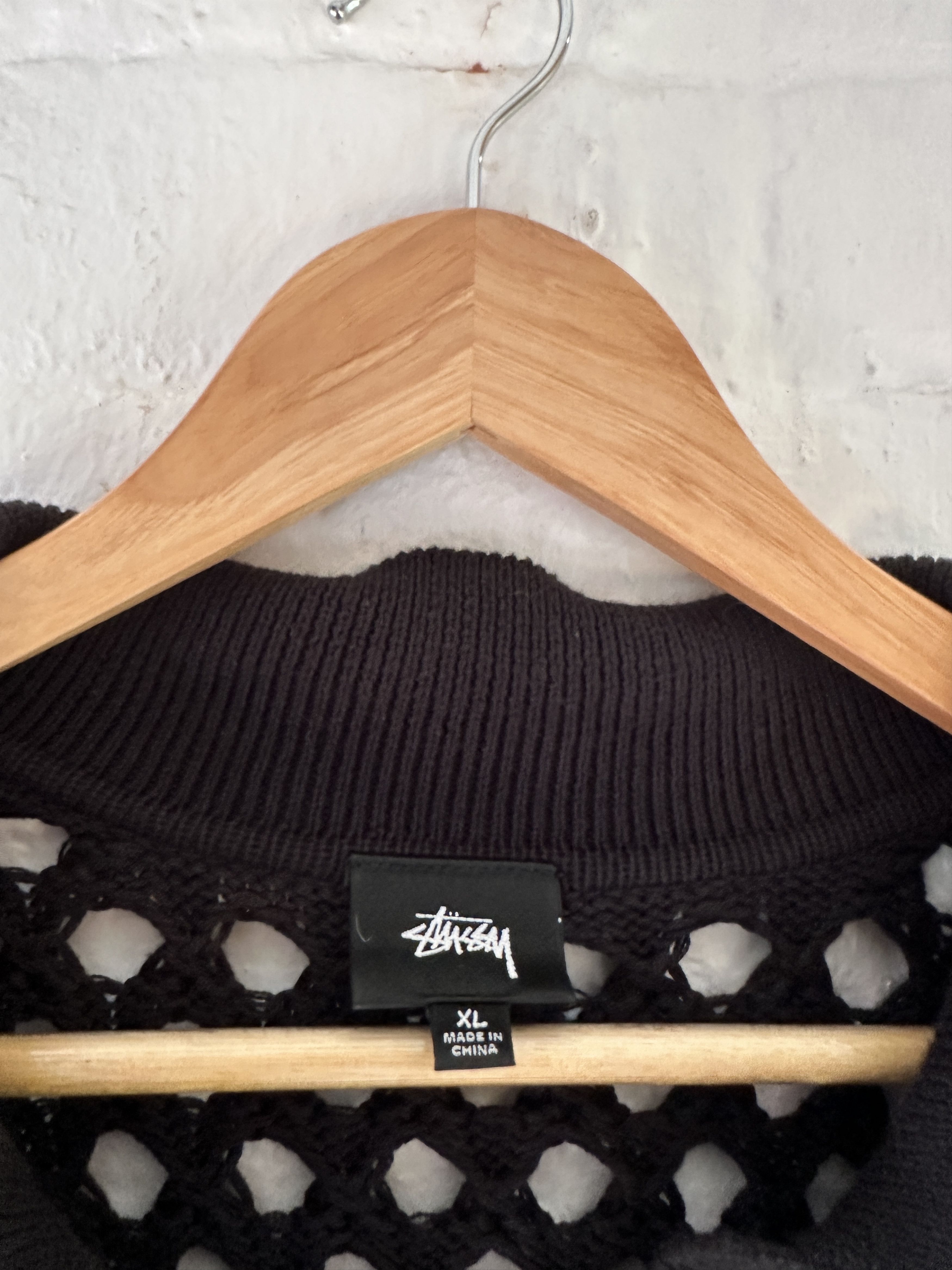 Stussy Stussy Crochet Polo Size US XL / EU 56 / 4 - 3 Thumbnail