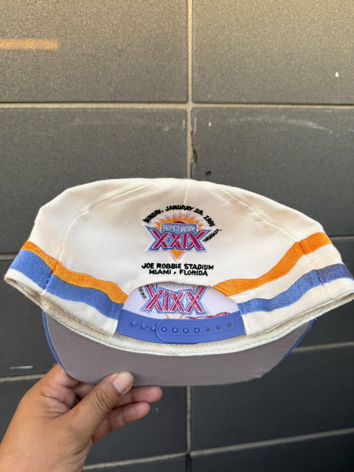 Apex One Vintage super bowl xxix apex one Snapabck hat Size ONE SIZE - 3 Thumbnail