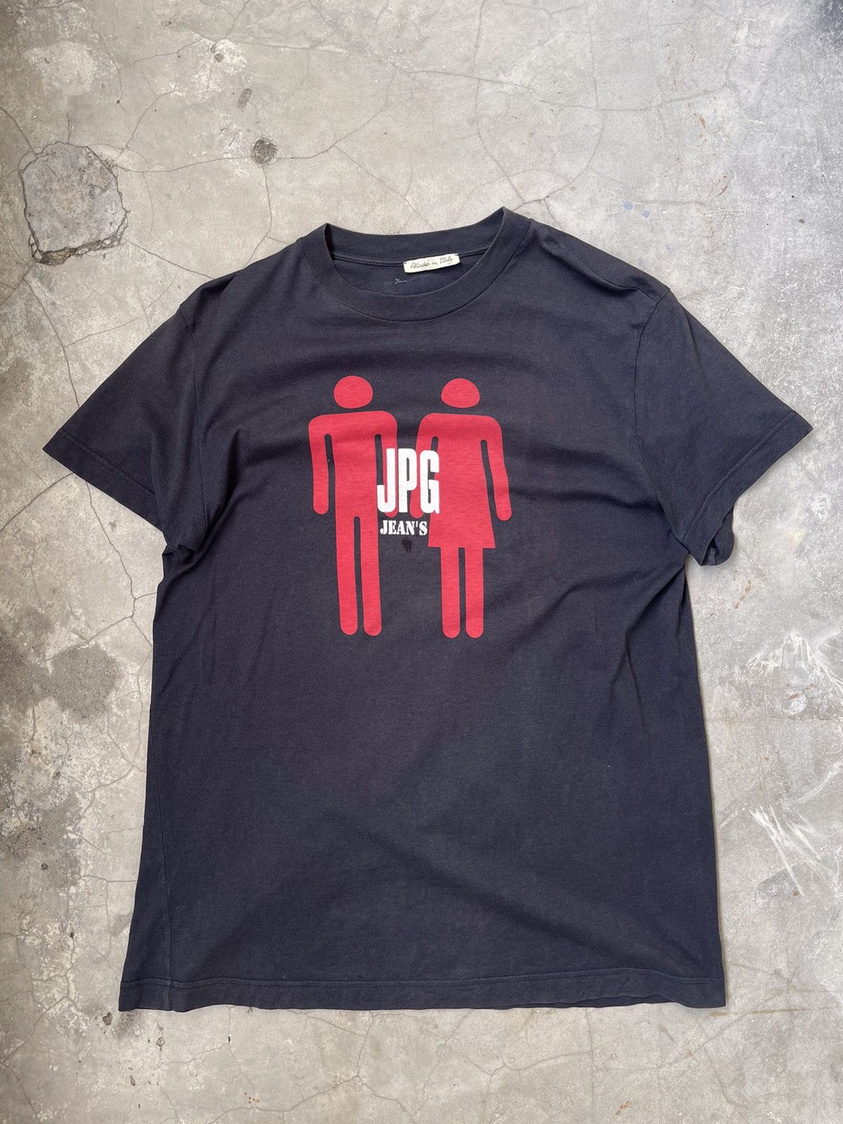 Jean Paul Gaultier Vtg Jean Paul Gaultier Equal Tee Size US M / EU 48-50 / 2 - 1 Thumbnail
