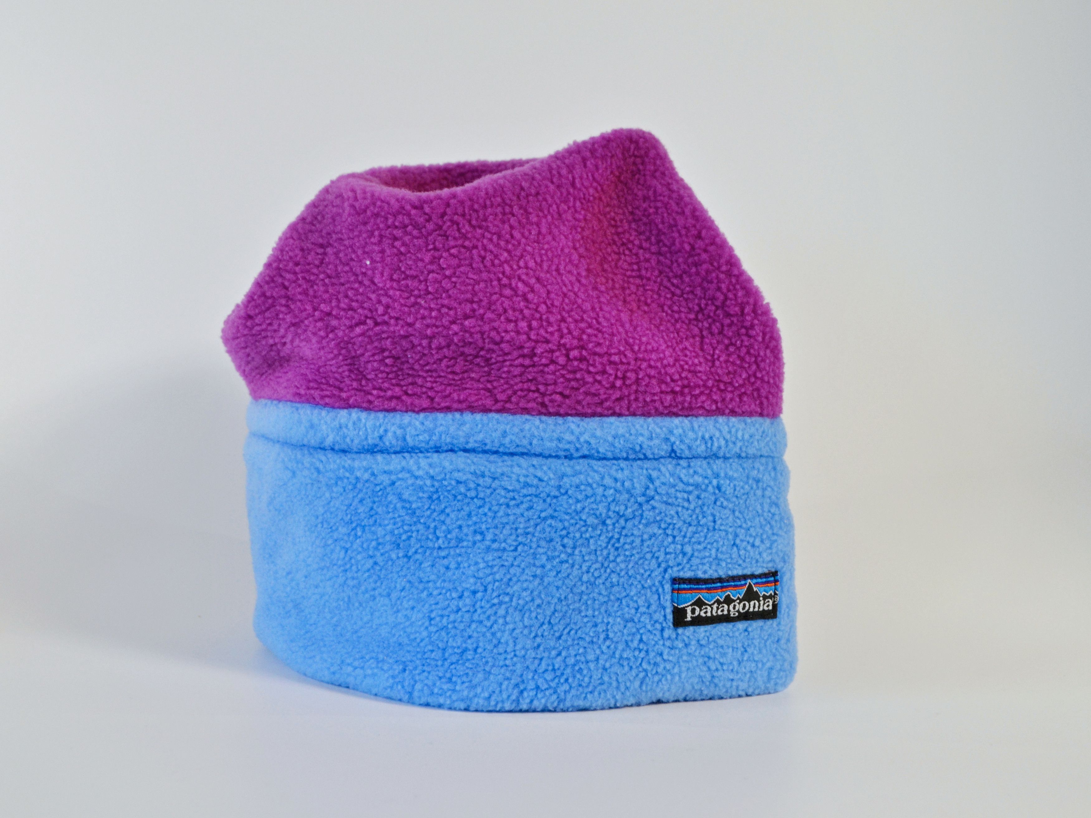Patagonia Vintage Patagonia Synchilla Fleece Beanie Blue Pink Size ONE SIZE - 2 Thumbnail