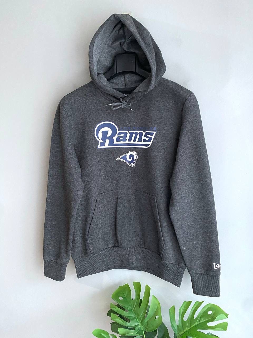 New Era New Era NFL Los Angeles Rams Team Gray Hoodie, Size S Size US S / EU 44-46 / 1 - 2 Thumbnail