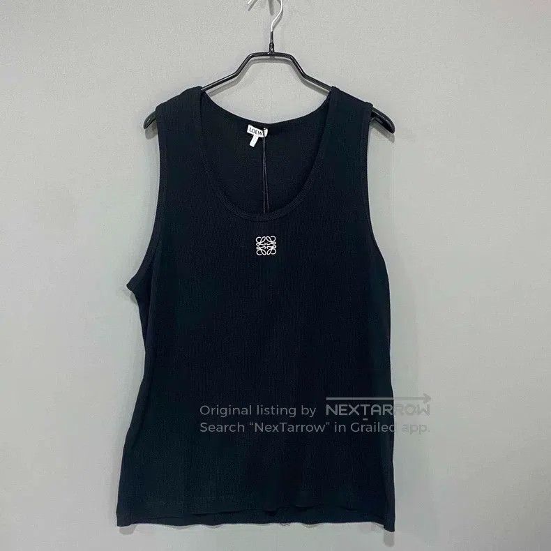 Loewe Loewe Black Embroidered Logo Vest Size XXL / US 16-18 / IT 52-54 - 1 Thumbnail