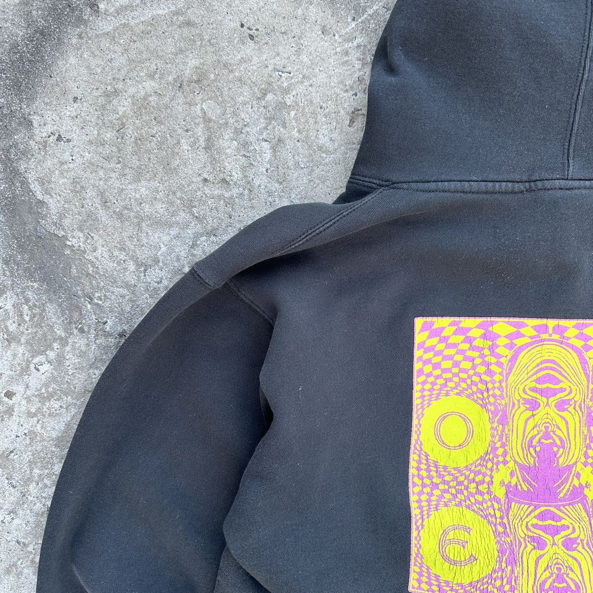 Obey × Vintage Vintage Obey Hoodie Fitted Big Logo Skate Wear Distressed Size US M / EU 48-50 / 2 - 5 Thumbnail
