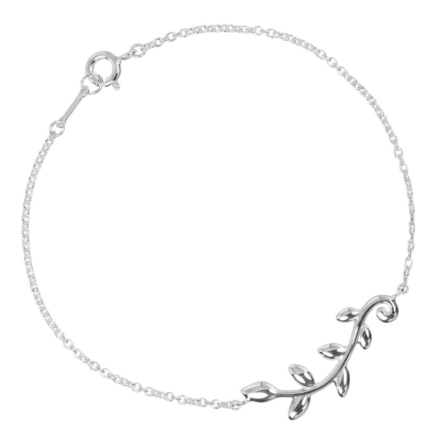 Tiffany & Co. Tiffany & Co. Olive Leaf Bracelet Silver 925 Size ONE SIZE - 1 Thumbnail