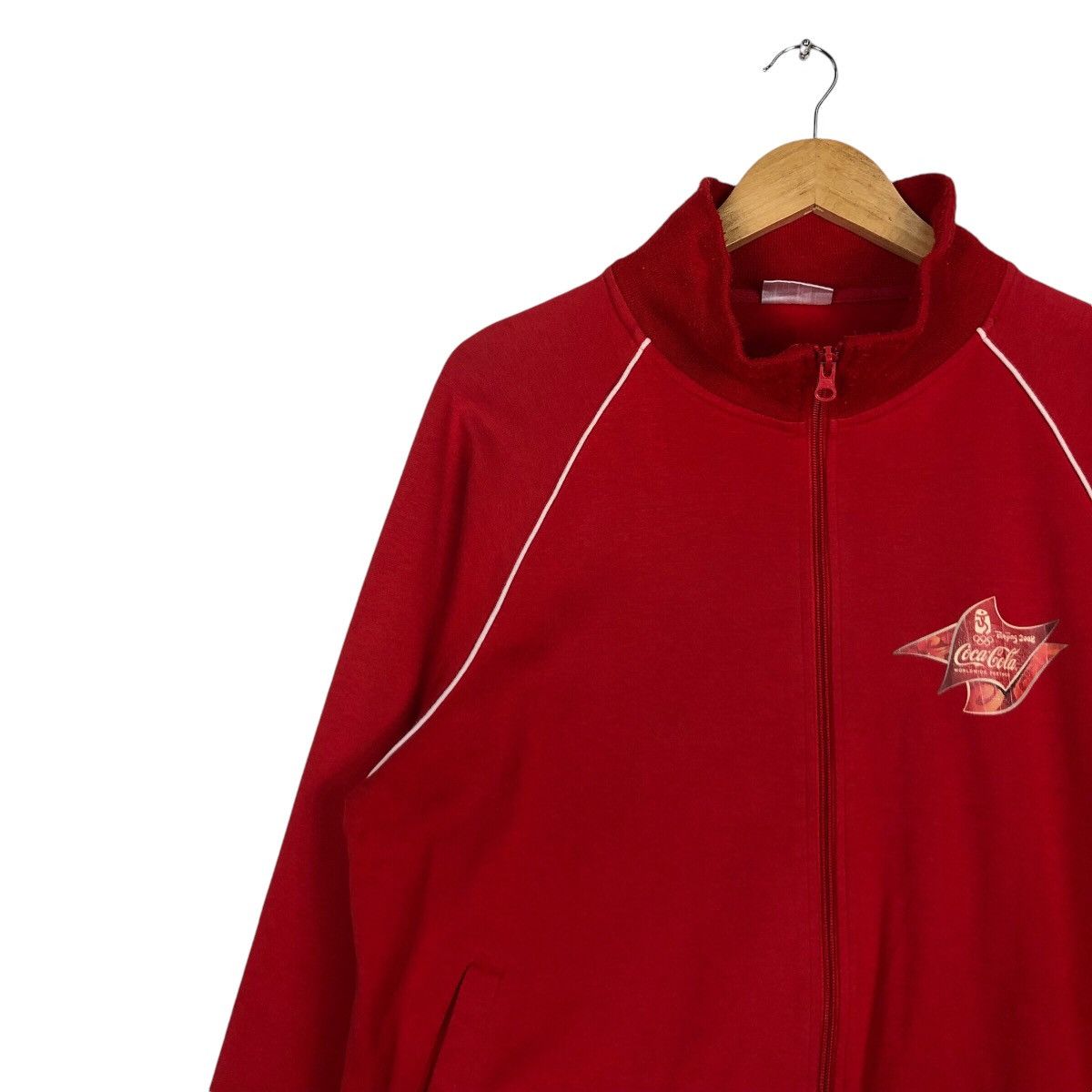 Coca Cola × Japanese Brand × Vintage Vintage Coca Cola Sweater Jacket 90s Rare Streetwear Size US M / EU 48-50 / 2 - 6 Thumbnail
