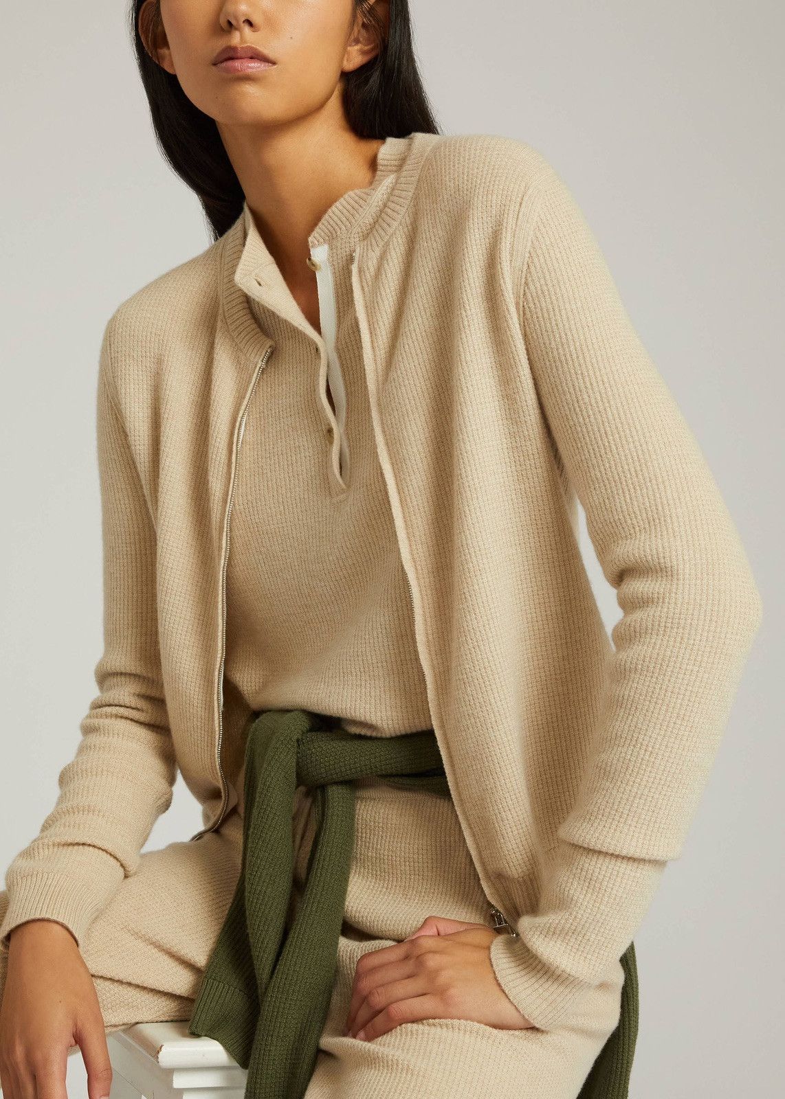Loro Piana o1srvl11e0424 Sweater in Medium Brown Size XL / US 12-14 / IT 48-50 - 3 Thumbnail