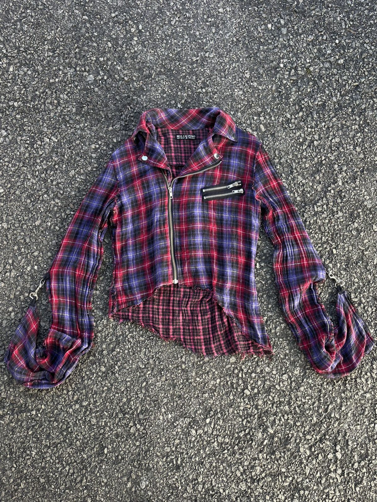 Seditionaries Hell Cat Punks | Cropped Jacket Size S / US 4 / IT 40 - 4 Thumbnail