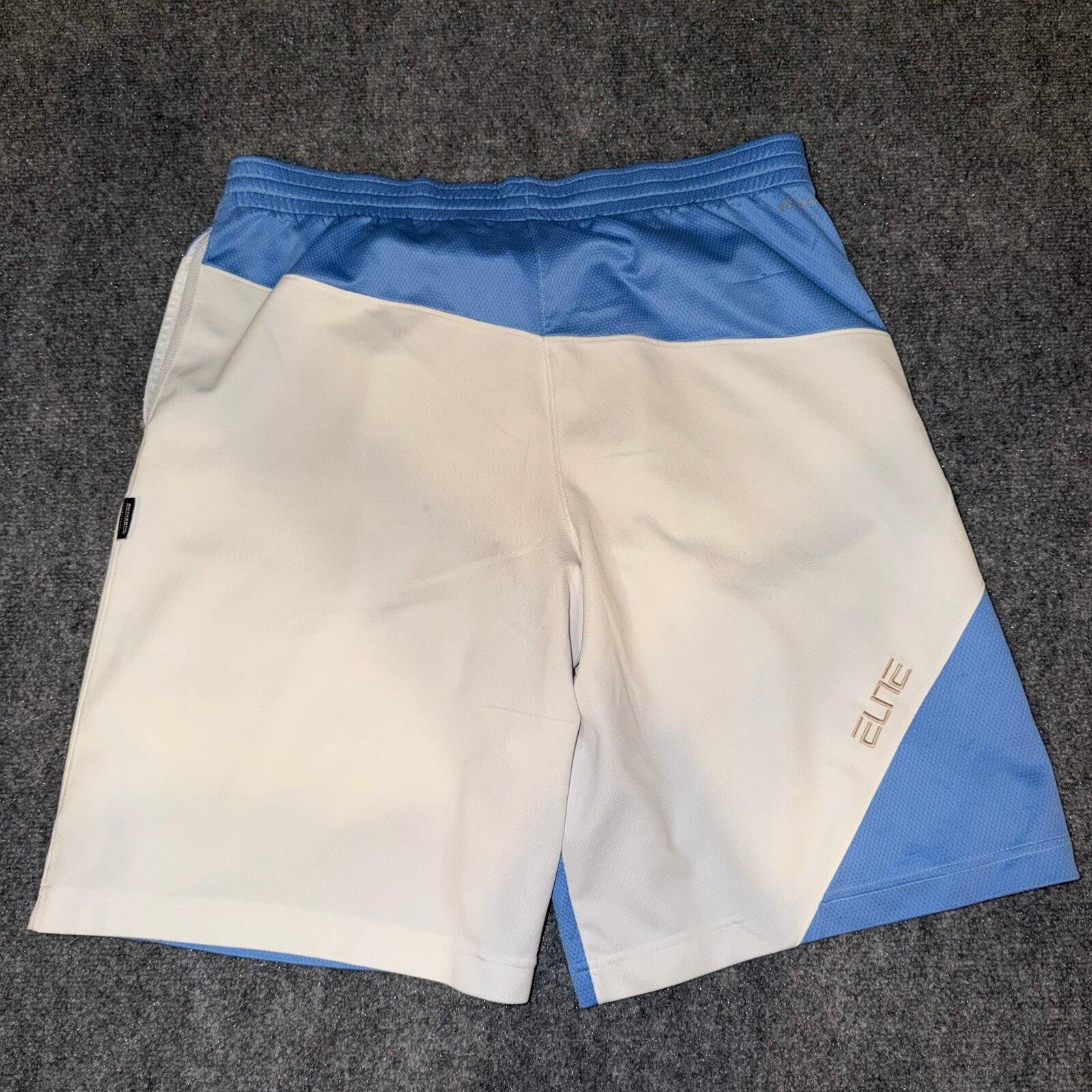 Jordan Brand Nike Air Jordan Blue/White UNC Baggy Hoop Shorts Mens LG Size US 34 / EU 50 - 6 Thumbnail