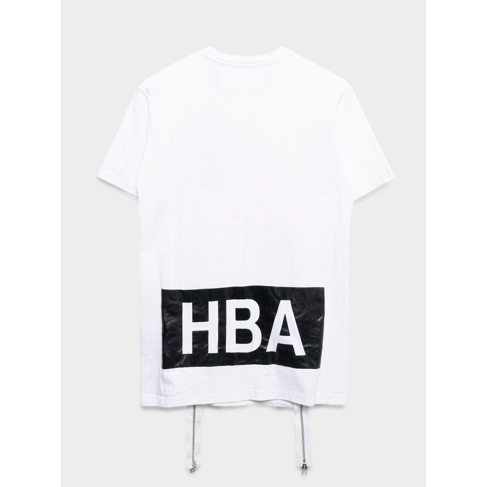 Hood By Air White Zipper T-Shirt Size US XS / EU 42 / 0 - 2 Thumbnail