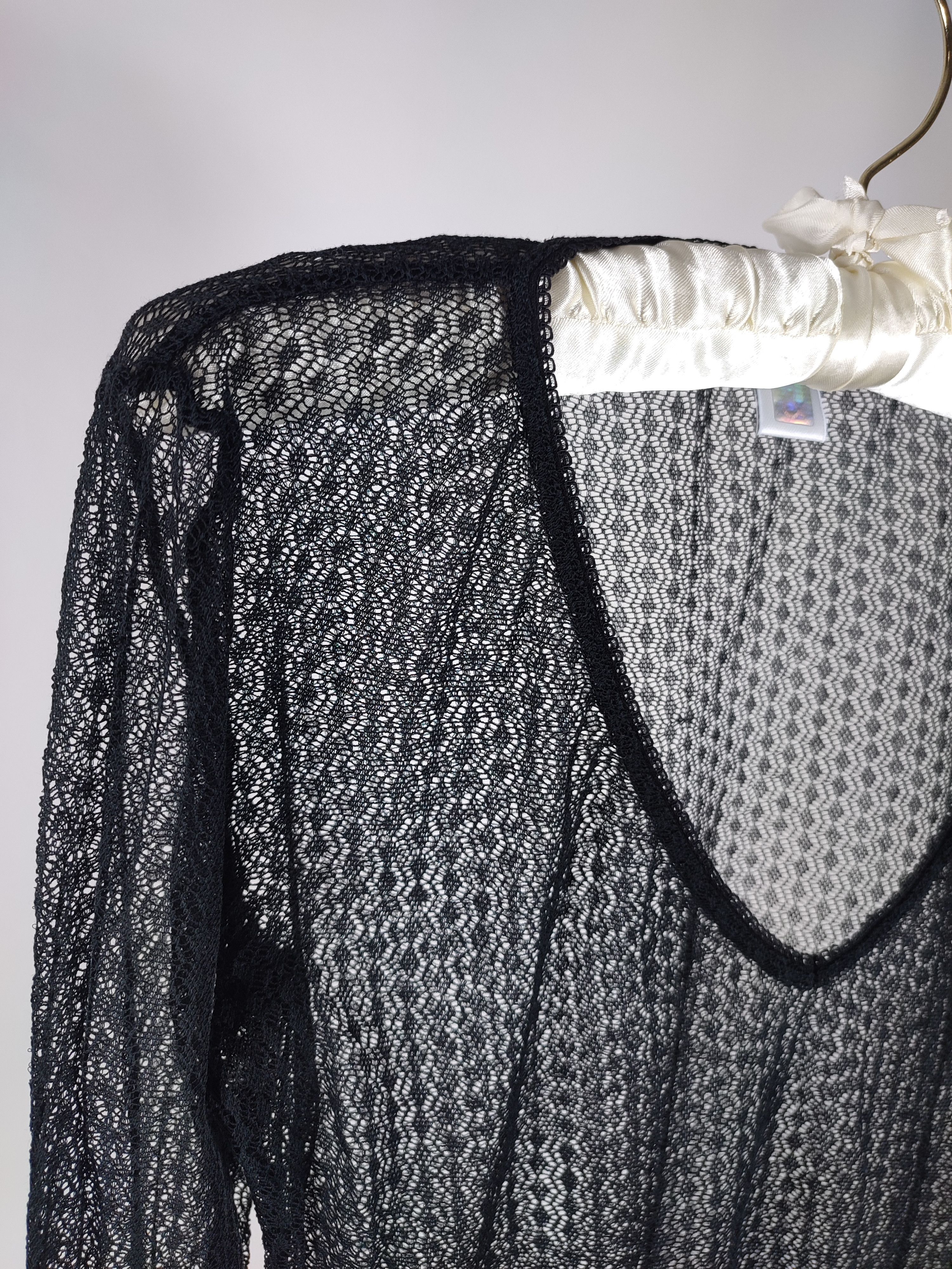 Dolce & Gabbana Dolce Gabbana Sheer Mesh Lace Vintage Top Shirt Size M / US 6-8 / IT 42-44 - 4 Thumbnail