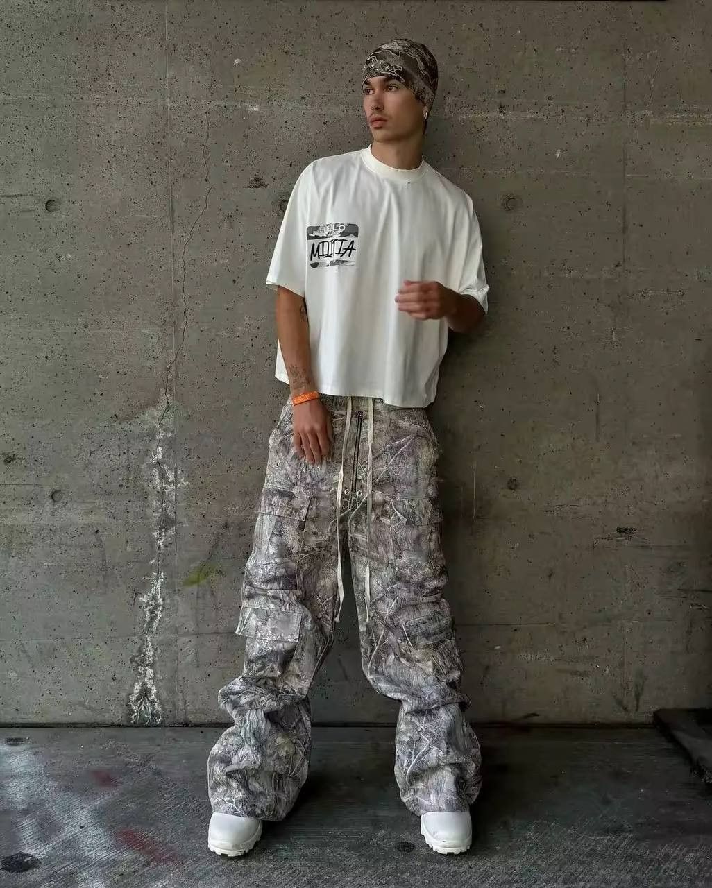 Japanese Brand × Vintage camouflage cargo pants Size US 34 / EU 50 - 3 Thumbnail