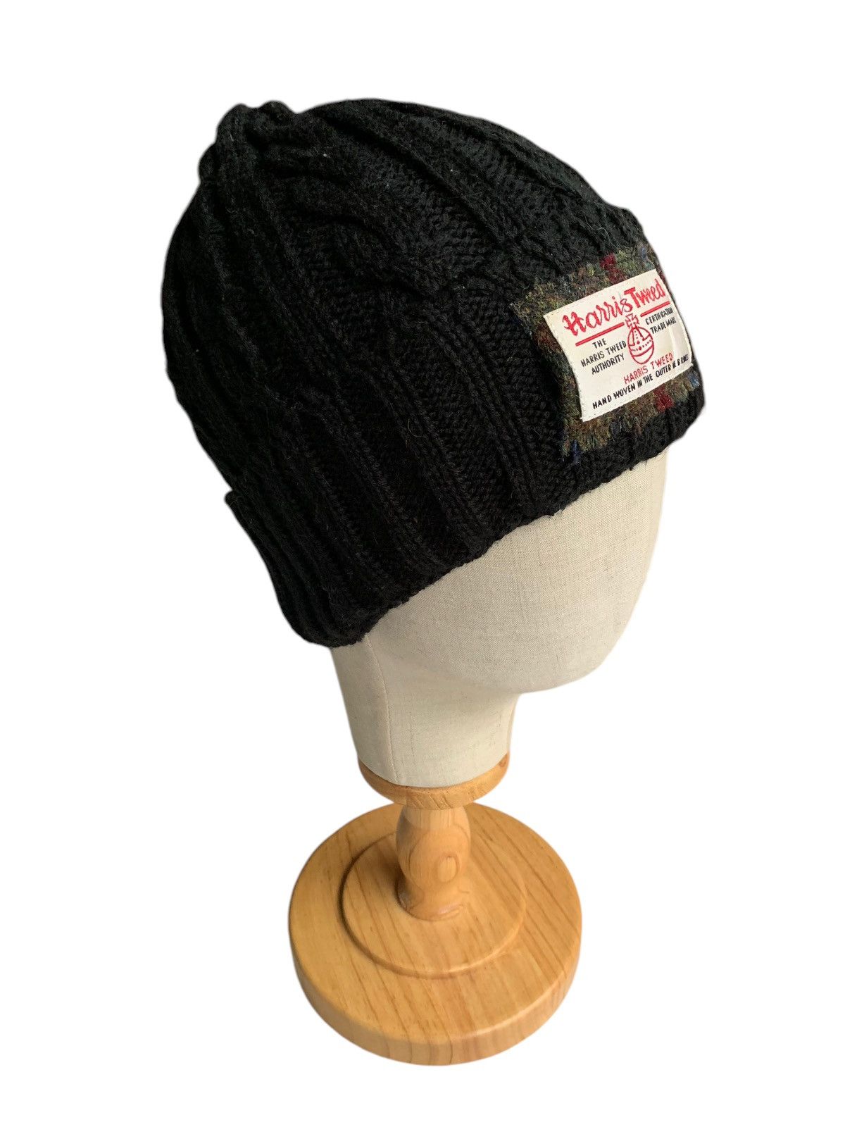 Japanese Brand × Kapital × Vintage Harris Tweed Knitted Beanie Hats Size ONE SIZE - 2 Thumbnail