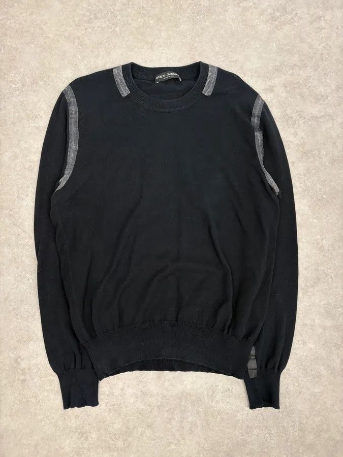 Dolce & Gabbana FW2005 Dolce & Gabbana Black Minimalist Sweater Size US S / EU 44-46 / 1 - 3 Thumbnail
