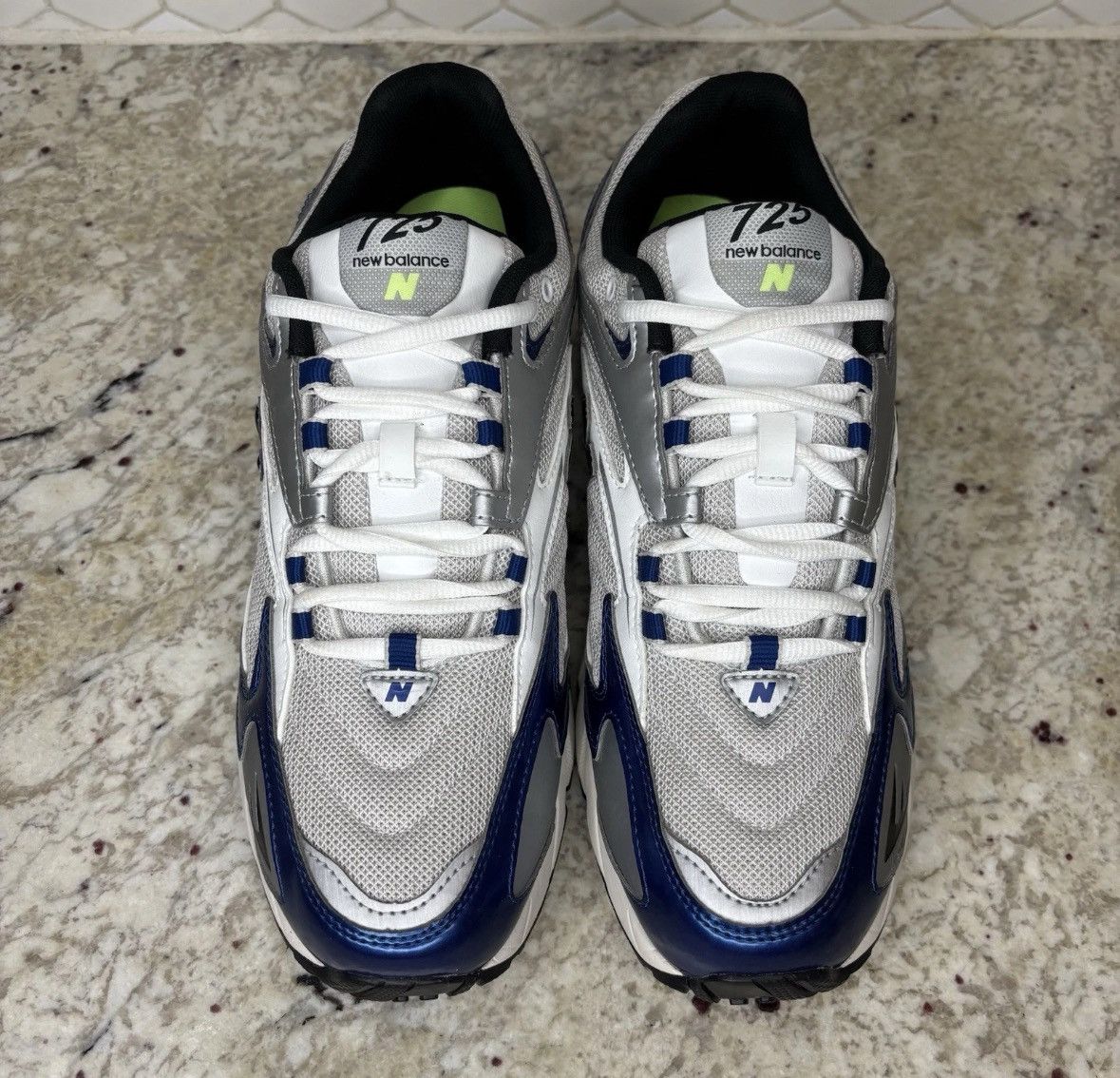New Balance Size 11 -New Balance 725v1 Atlantic Blue Grey Matter used Size US 11 / EU 44 - 3 Thumbnail