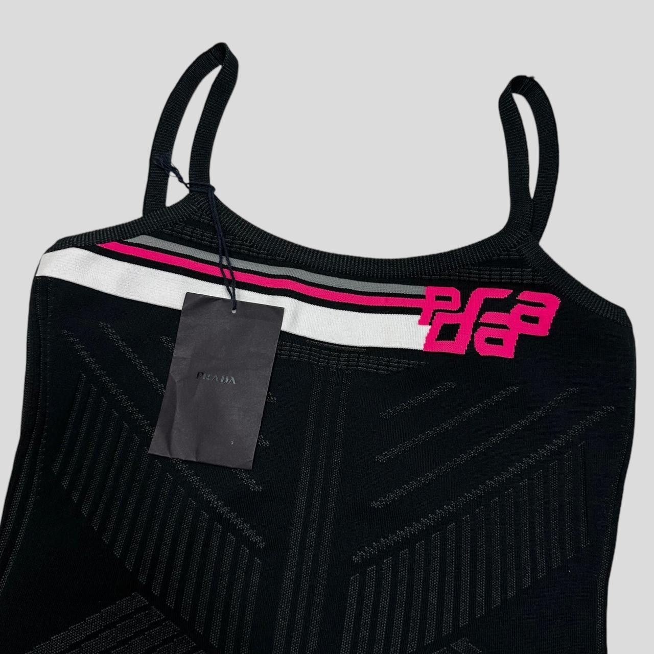 Prada Prada AW18 Tech Knit Bodysuit / Swimsuit (New) - IT40 Size ONE SIZE - 2 Thumbnail
