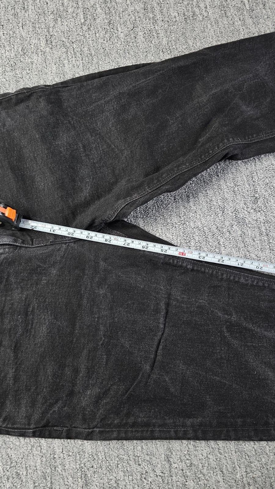 Tommy Hilfiger Tommy Hilfiger Denton Stretch Straight Jeans W32 Faded Black Size US 32 / EU 48 - 13 Thumbnail