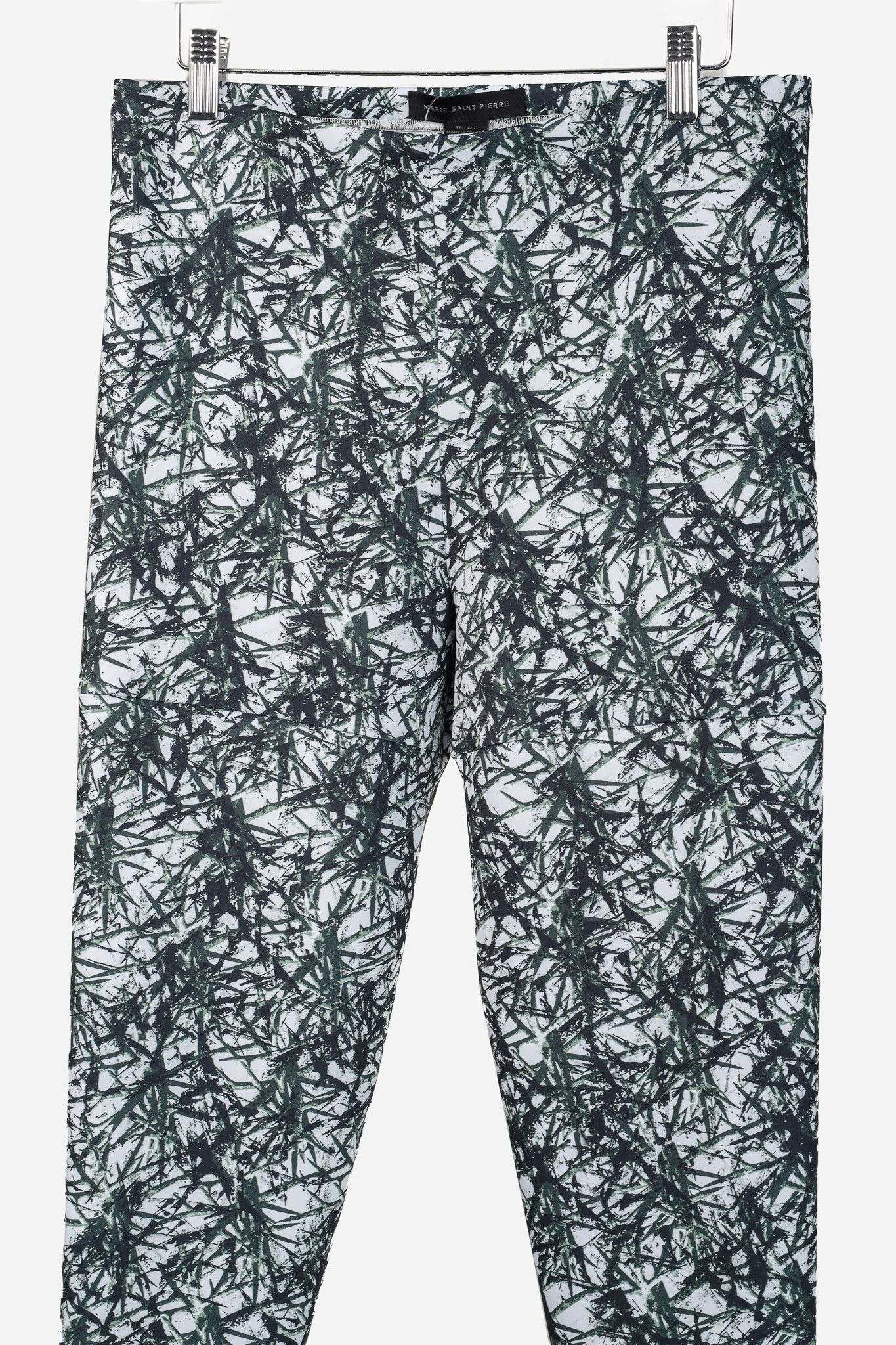 Marie Saint Pierre Marie Saint Pierre Ruja3 Green Thorns Ombrage Legging Size 30" / US 8 / IT 44 - 3 Thumbnail