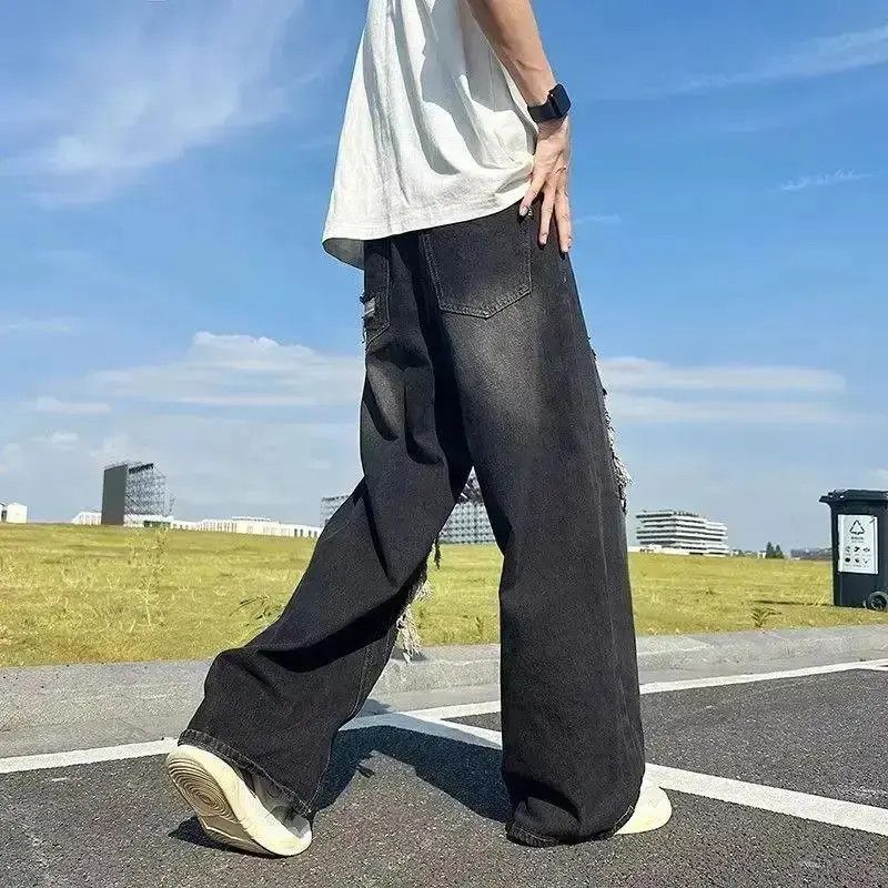 Japanese Brand Denim Pants Man Jeans Trousers Streetwear Work Wear Size US 32 / EU 48 - 2 Thumbnail