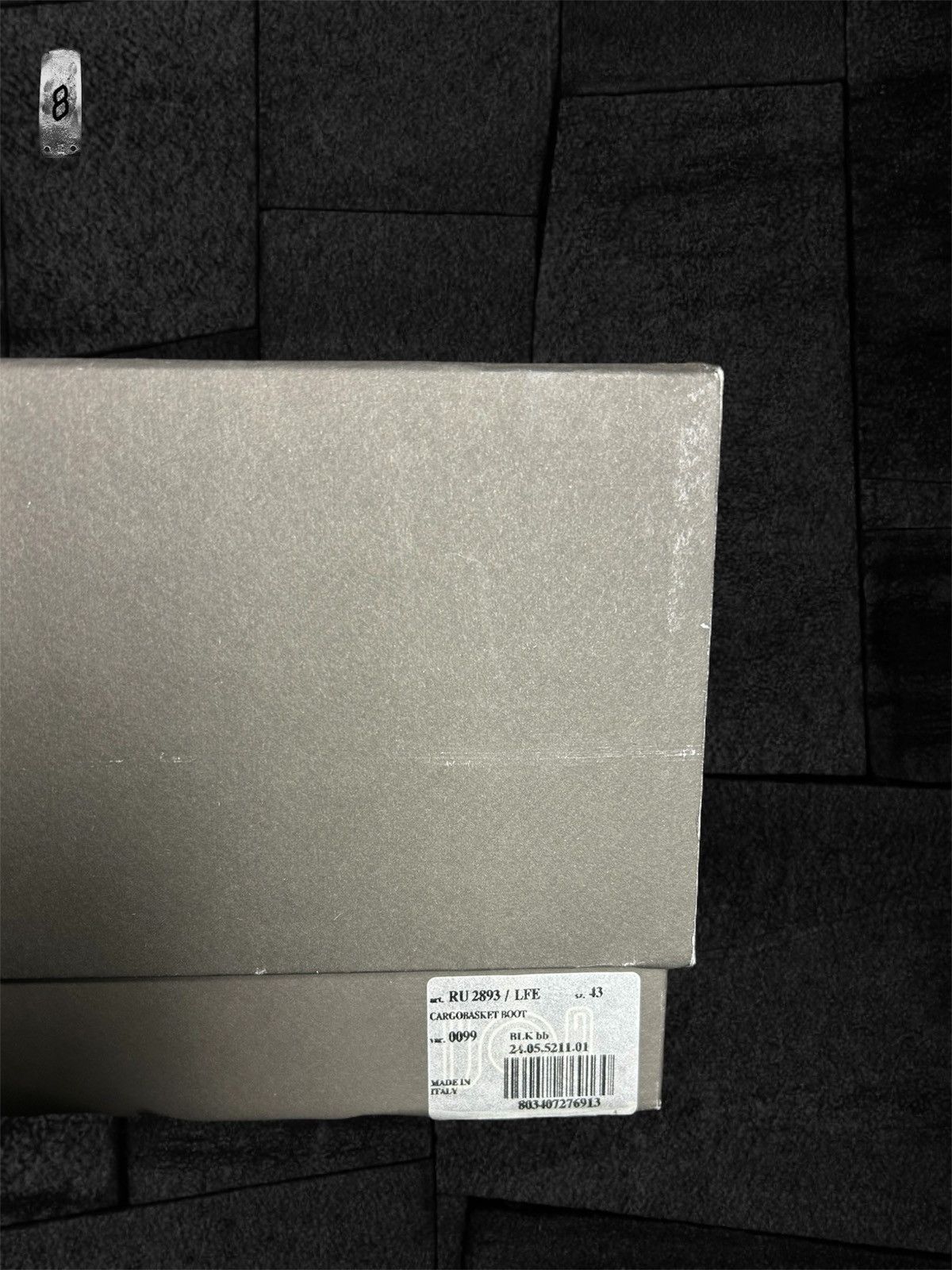 Rick Owens Rick Owens all black leather Cargobasket Size US 10 / EU 43 - 12 Thumbnail