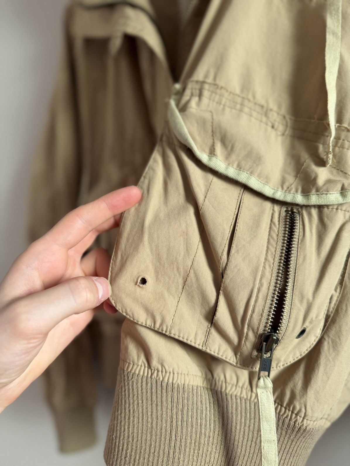 Diesel Vintage bondage distressed faded cargo diesel jacket Size L / US 10 / IT 46 - 3 Thumbnail