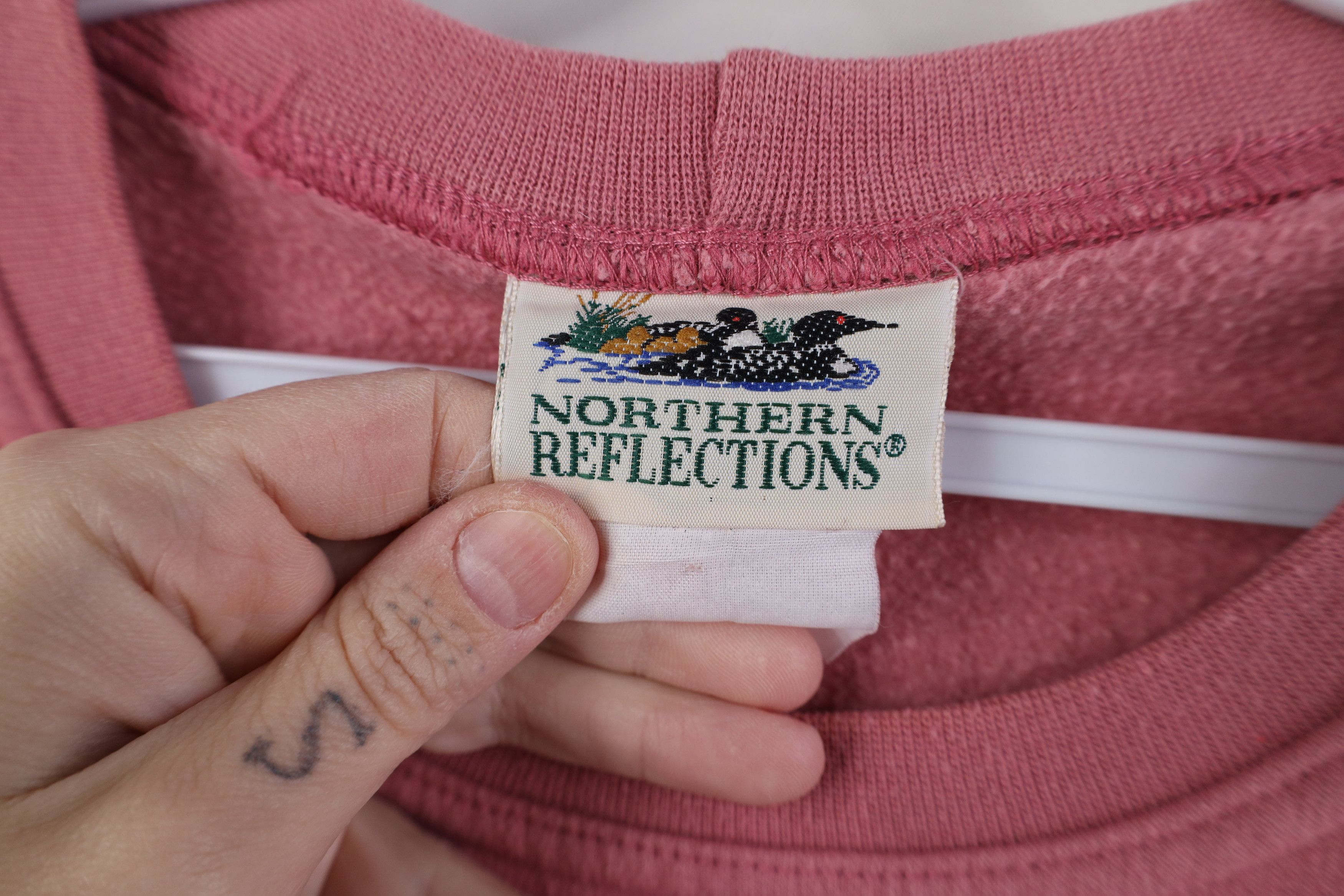 Vintage Vintage 90s Streetwear Country Flower Crewneck Sweatshirt Size XL / US 12-14 / IT 48-50 - 9 Thumbnail