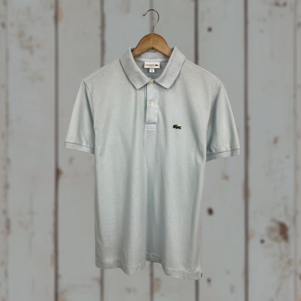 Lacoste VINTAGE Lacoste Polo Shirt M Blue Men Polo Vintage Y2K Retro Size US M / EU 48-50 / 2 - 1 Thumbnail