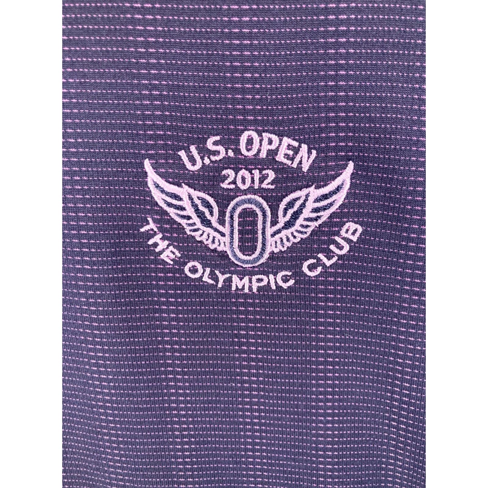 Cutter & Buck Cutter & Buck Polo Mens M Open 2012 US Olympic 90s Blue Short Sleeve Collared Polyester Golf Shirt Size US M / EU 48-50 / 2 - 4 Thumbnail