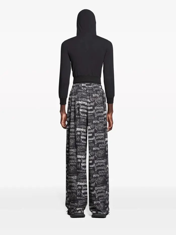 Balenciaga o1w1db11225 DIY Metal Allover Pyjama Pants in Multicolor Size US 38 / EU 54 - 4 Thumbnail