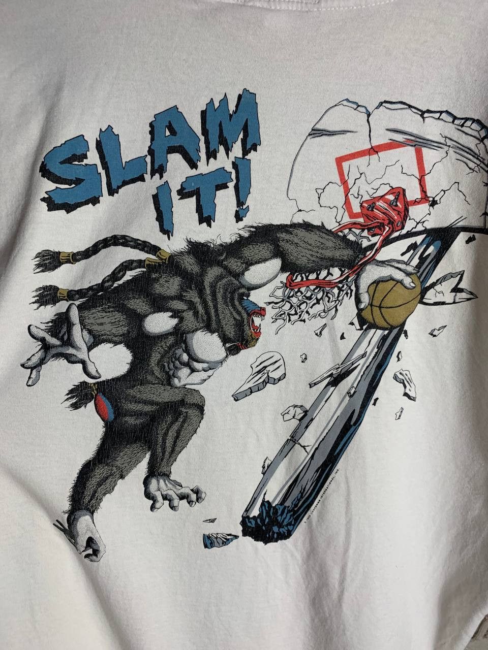 Cartoon Network Vintage NBA Basketball Retro T-shirt 1995 Cancun Mexico Y2K Size US XXL / EU 58 / 5 - 10 Thumbnail