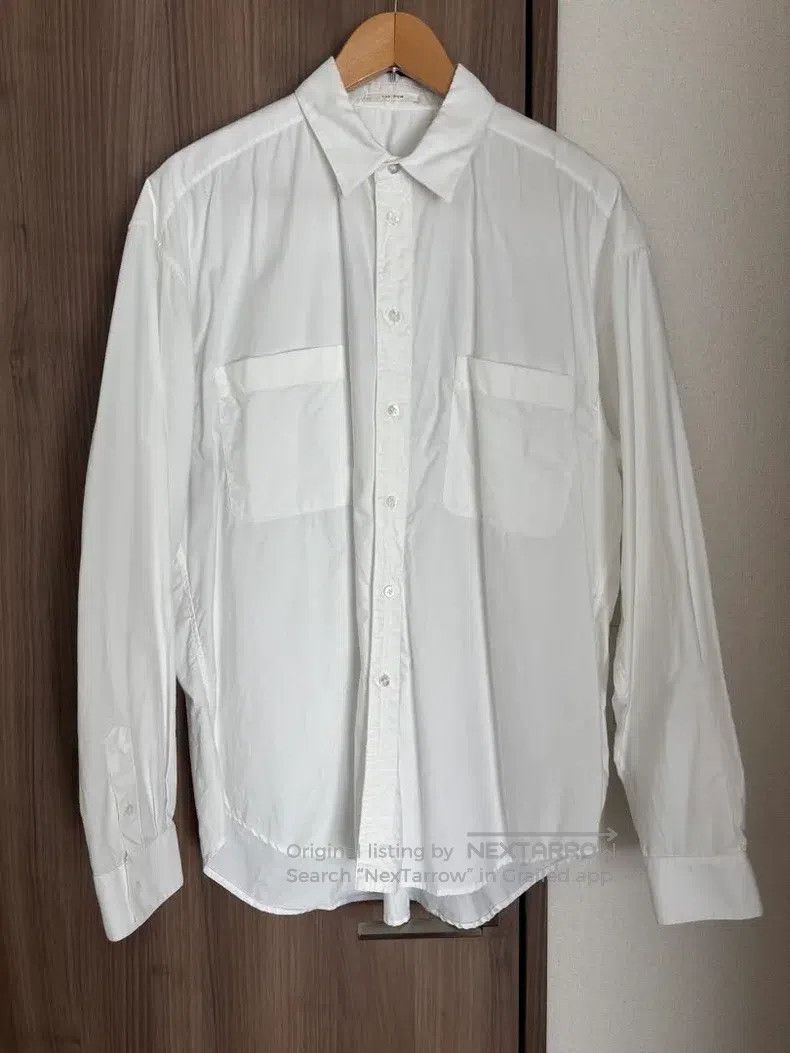 The Row The Row White long-sleeved shirt Size S / US 4 / IT 40 - 1 Thumbnail