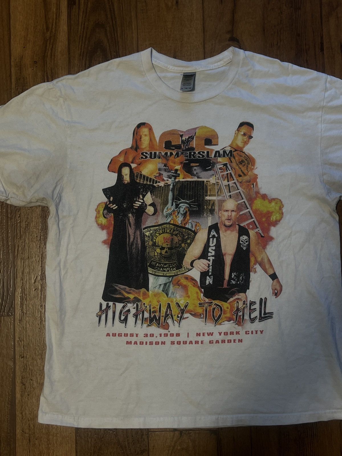 WWE WWE 1998 Summerslam Tee Size US L / EU 52-54 / 3 - 1 Thumbnail