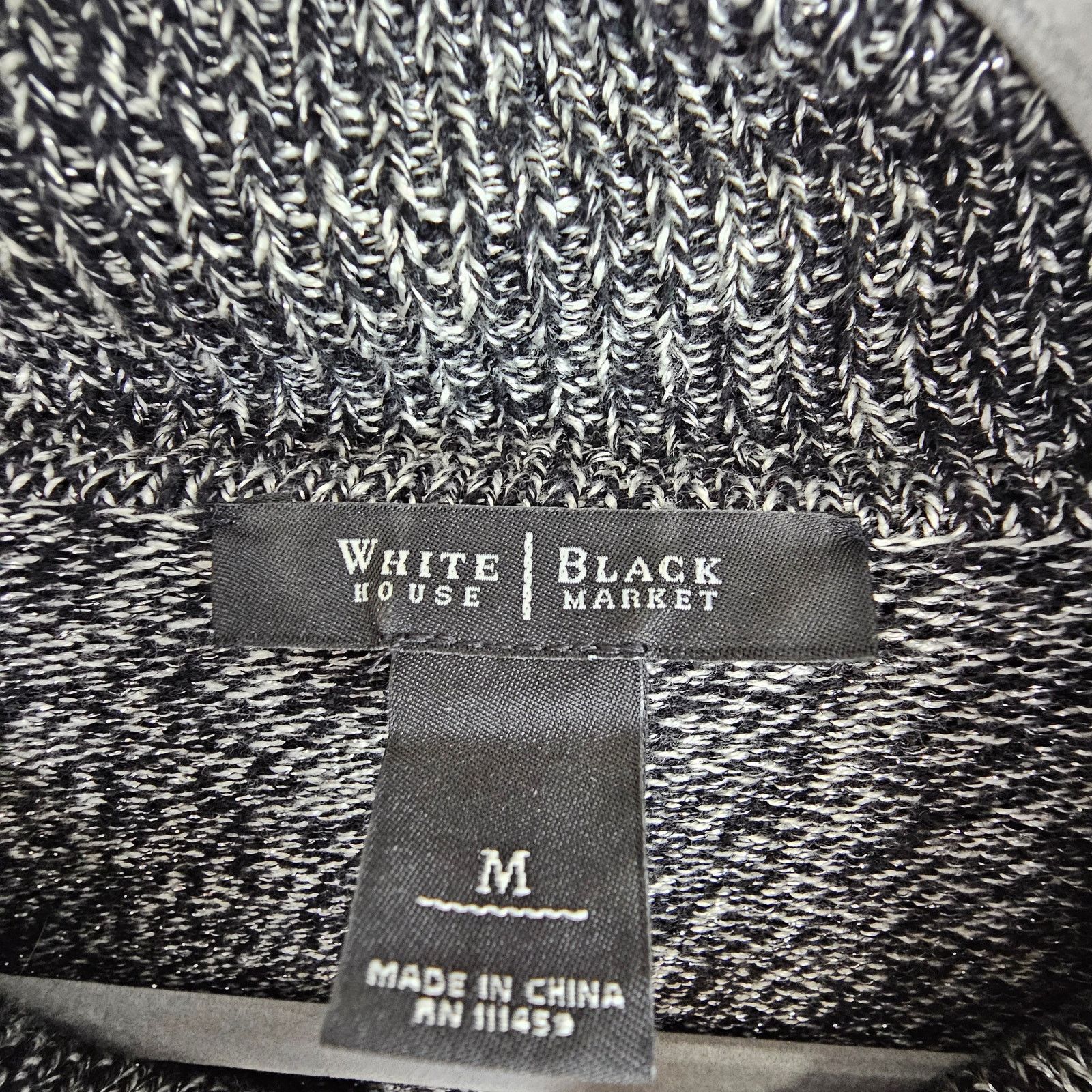 White House Black Market White House Black Market Womens Wool Zip Sweater Jacket M Size M / US 6-8 / IT 42-44 - 7 Thumbnail