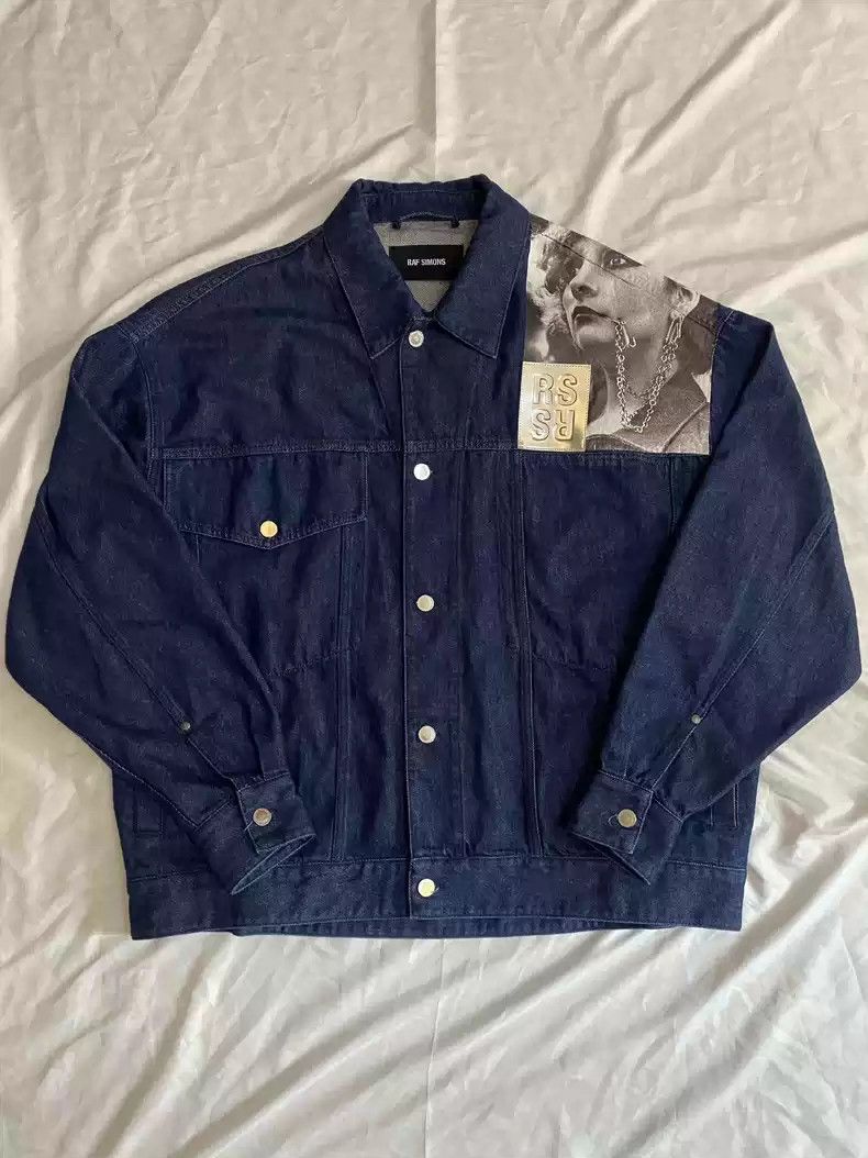 Raf simons 19ss portrait jacket coat