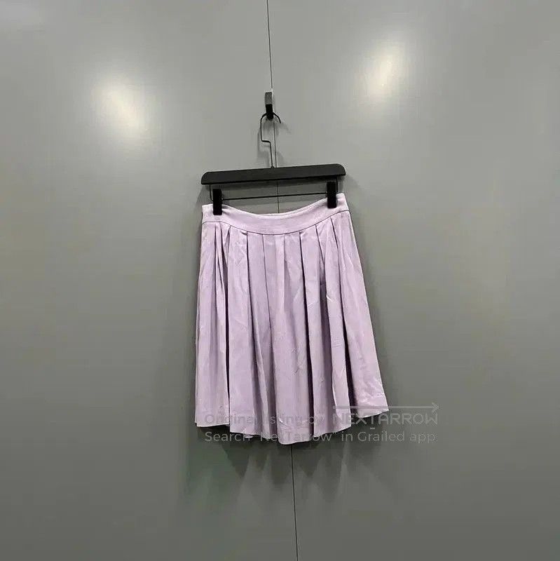 Miu Miu Miu Miu Deep Purple Cotton Summer Skirt . Size 28" / US 6 / IT 42 - 2 Thumbnail