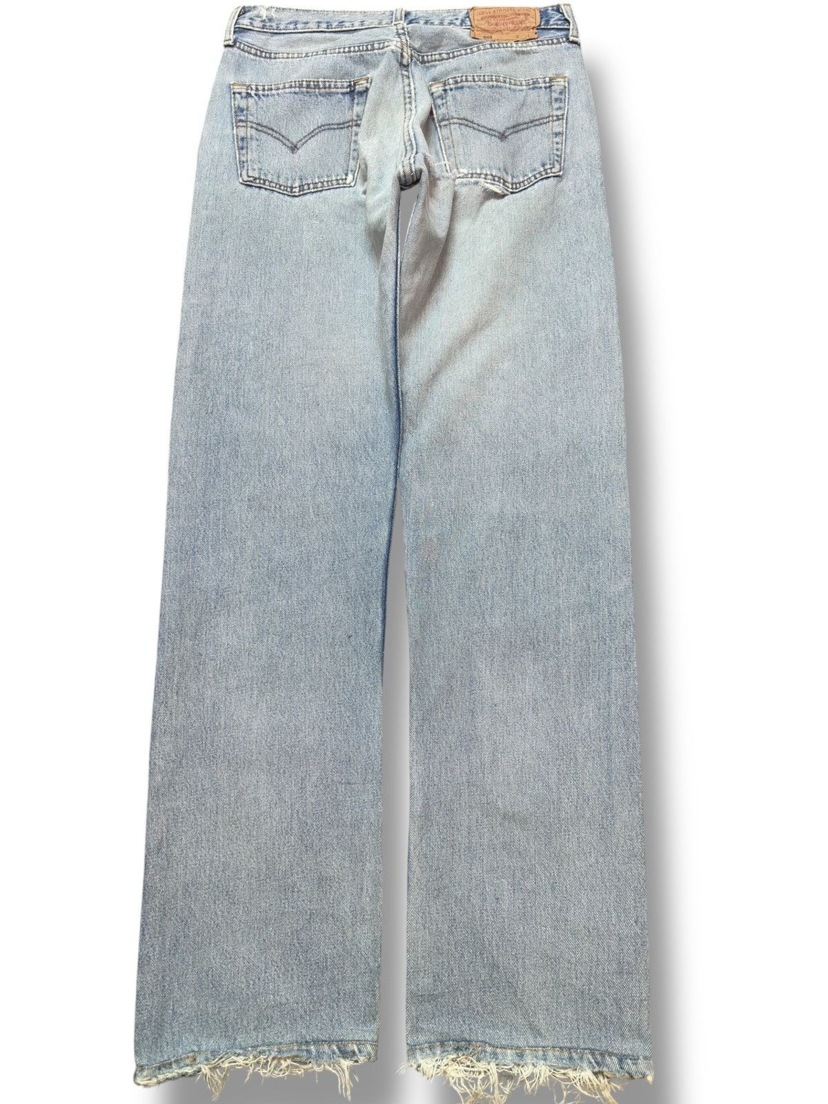 Levi's Vintage Clothing Vintage Levi’s 501 Faded Distressed Denim Size US 29 - 5 Thumbnail