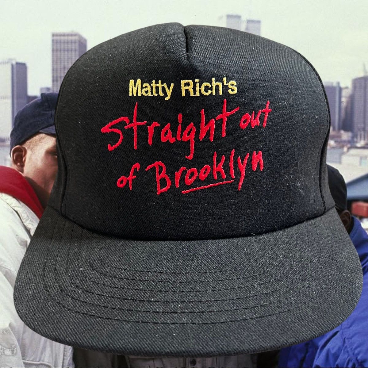 Vintage Straight Out of Brooklyn Movie Promo Snapback Hat Vintage Size ONE SIZE - 1 Thumbnail