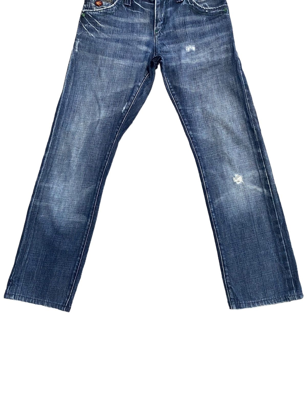 Energie × If Six Was Nine × Le Grande Bleu (L.G.B.) Vintage Energie Distress Jeans Size US 28 / EU 44 - 5 Thumbnail