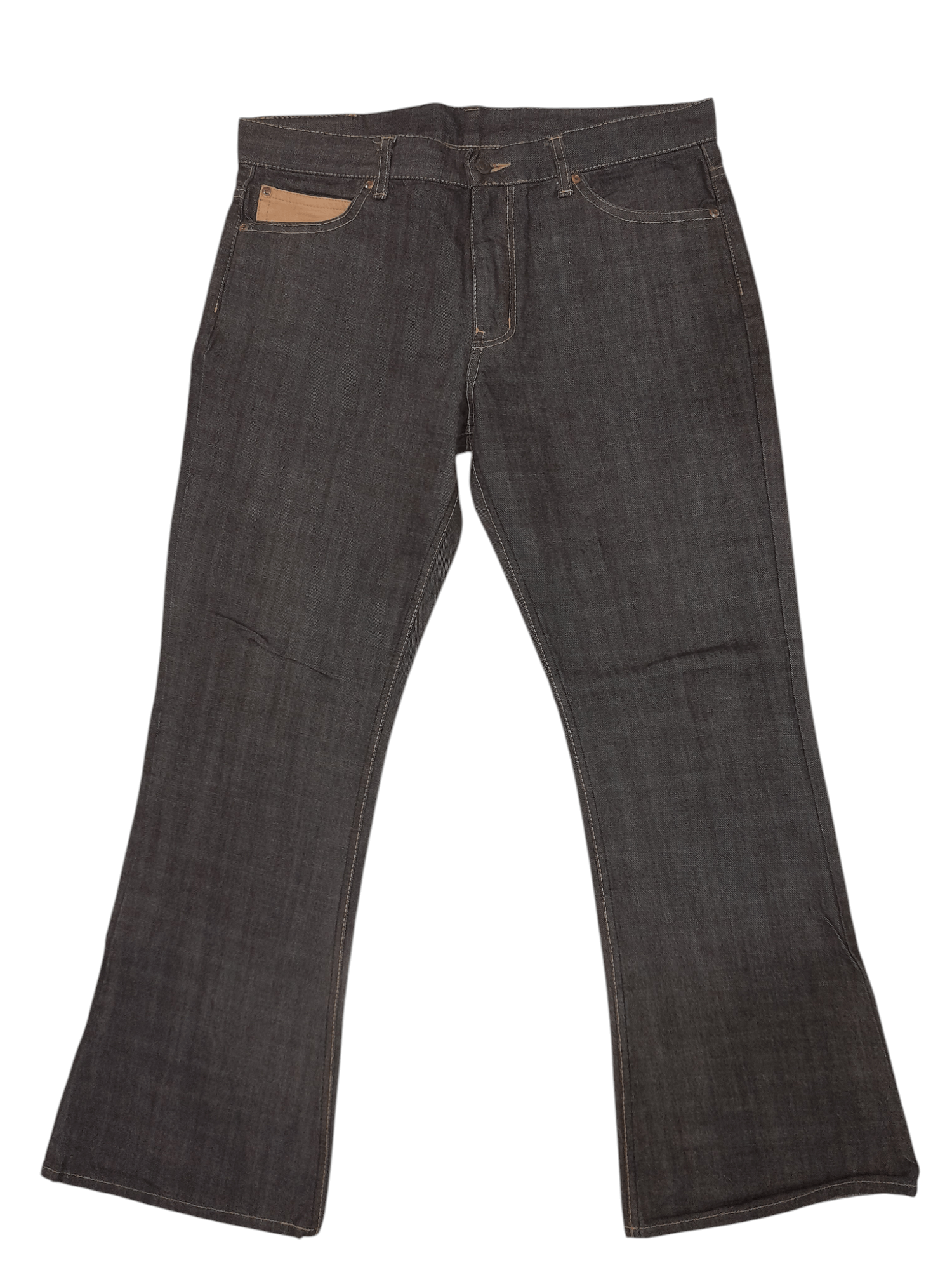 Redmoon Redmoon Japan Flare Denim Leather (F517) Waist 34 Size US 34 / EU 50 - 3 Thumbnail