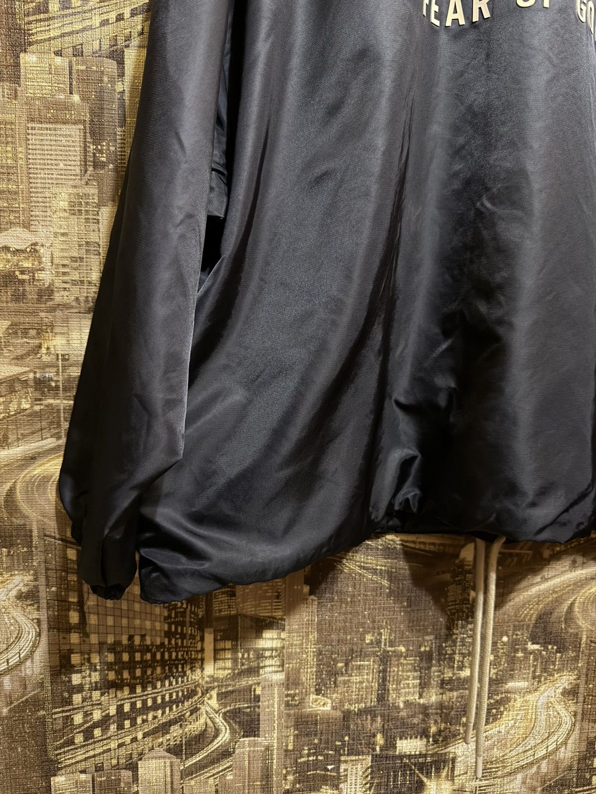 Fear of God Fear Of God Coaches Jacket in Black For Men Size M-L Oversiz Size US M / EU 48-50 / 2 - 11 Thumbnail
