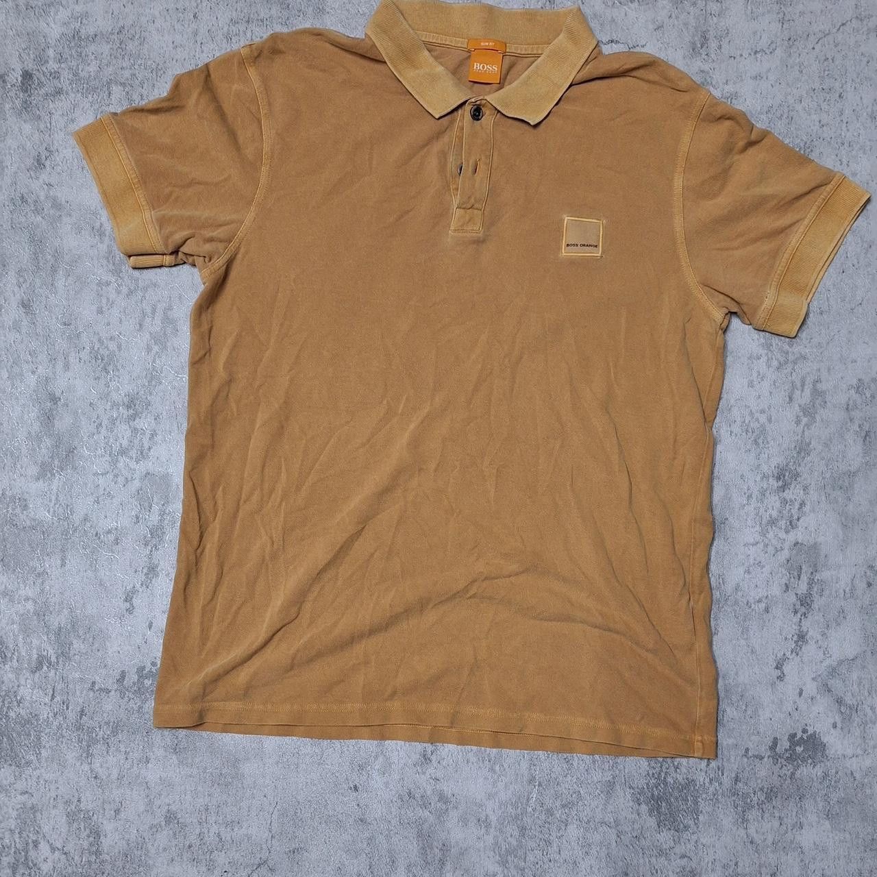 Other Orange polo shirt vintage boxy Size US XL / EU 56 / 4 - 1 Thumbnail