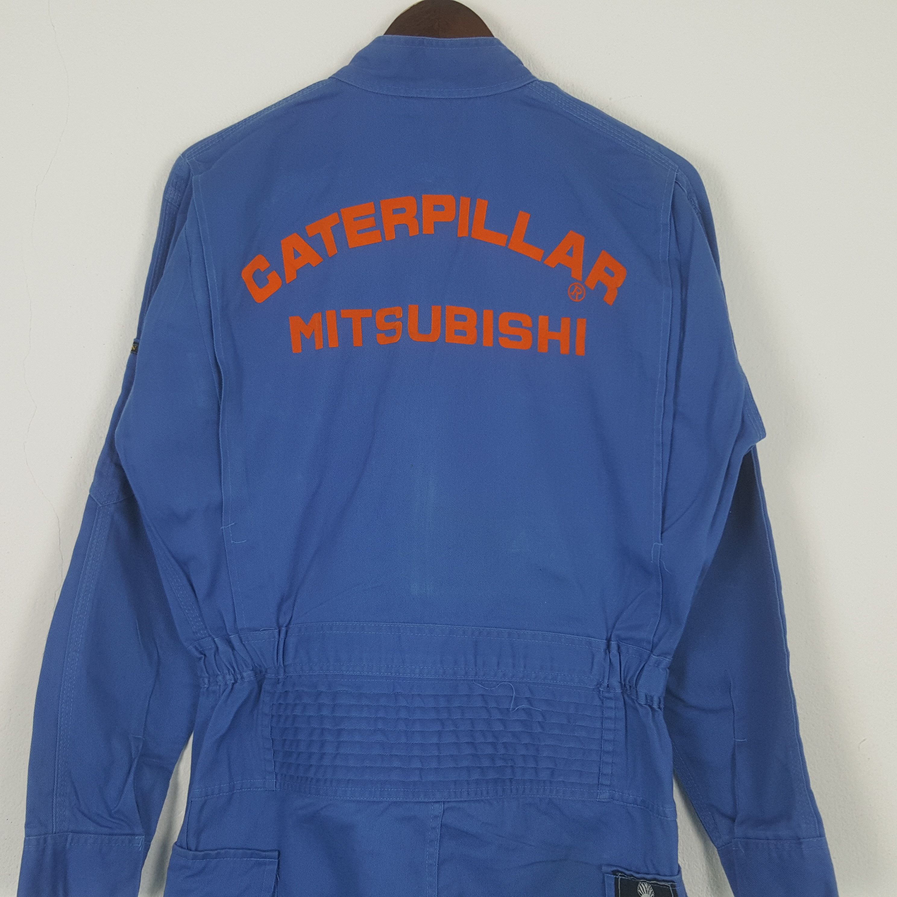 Sports Specialties Vintage Caterpillar Mitsubishi Coverall Jumpsuit Jacket Size US M / EU 48-50 / 2 - 2 Thumbnail