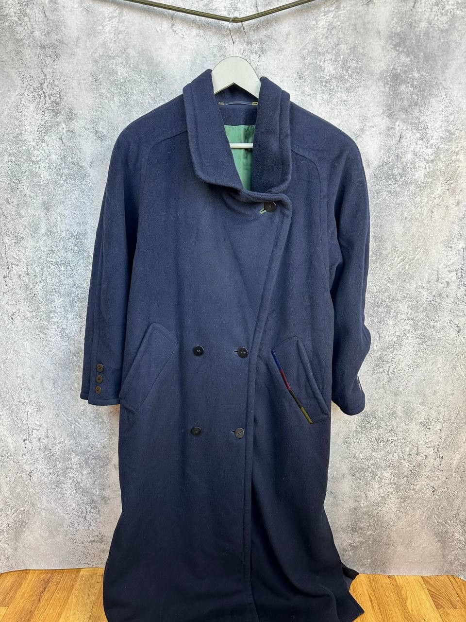 Schneiders Schneiders Salzburg Wool Coat Navy Austria Double Breasted Size M / US 6-8 / IT 42-44 - 1 Thumbnail