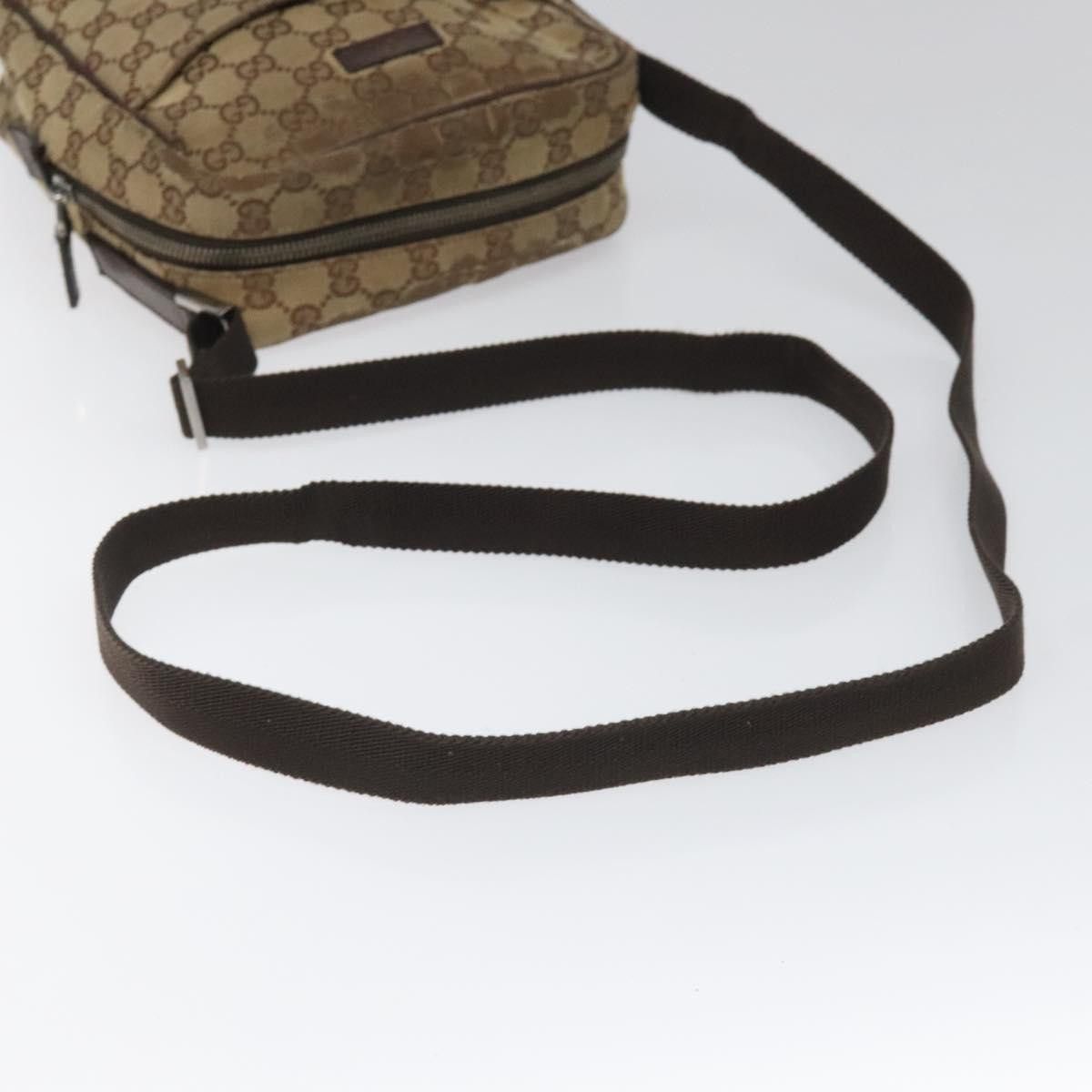 Gucci GUCCI GG Canvas Shoulder Bag Beige Size ONE SIZE - 7 Thumbnail