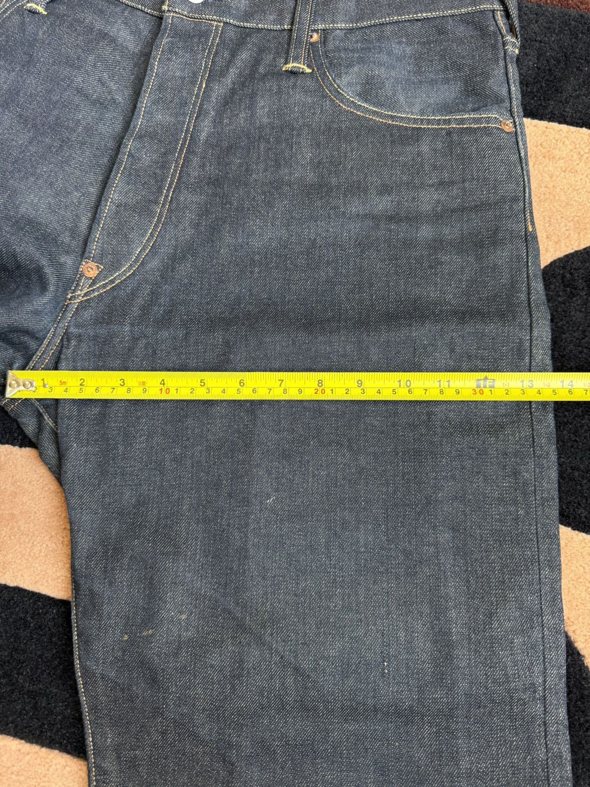 Evisu evisu robot daicock style denim jeans size：36x34 Size US 36 / EU 52 - 13 Thumbnail