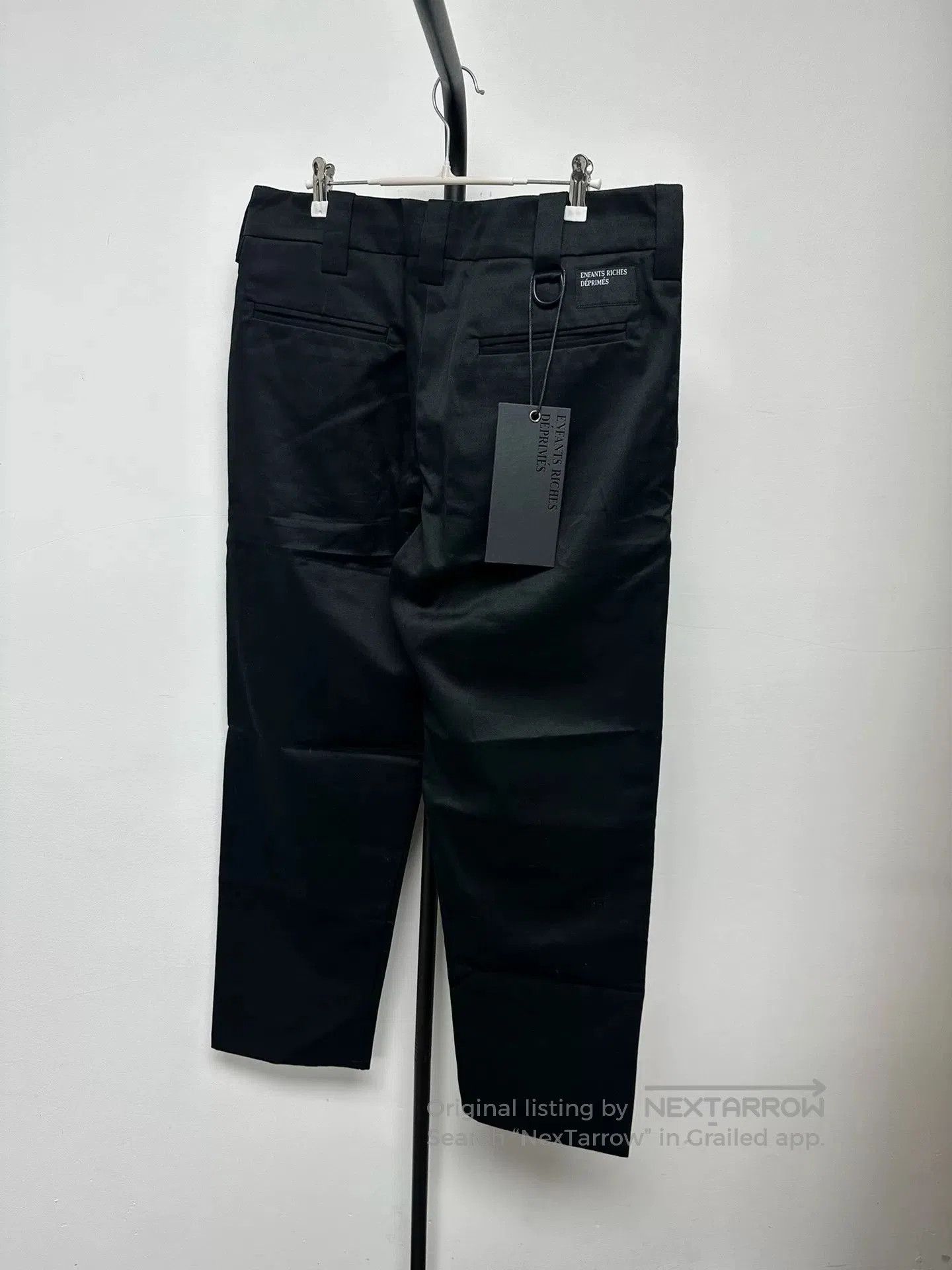 Enfants Riches Deprimes Enfants Riches Deprimes Black Trousers. Size US 44 / EU 60 - 1 Thumbnail