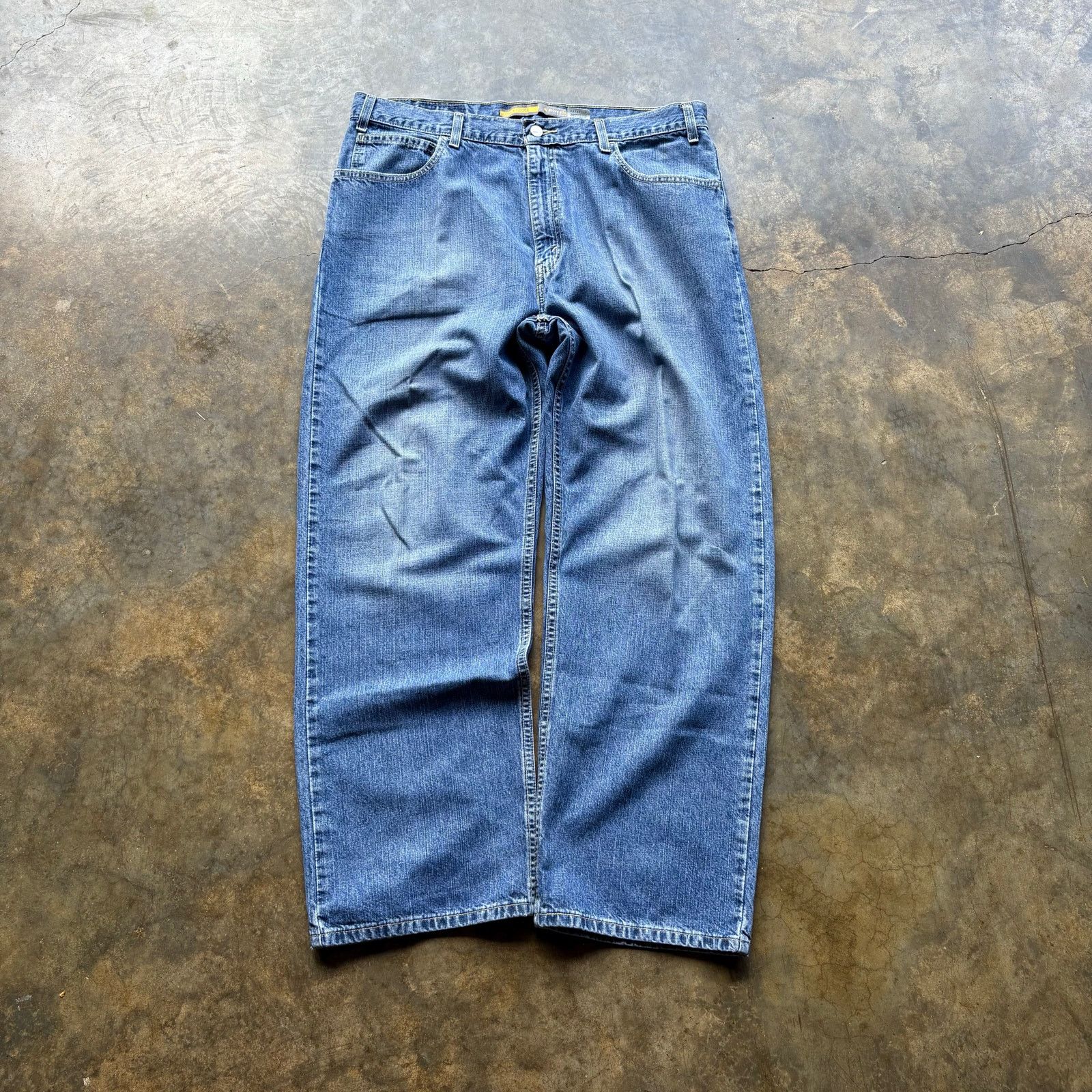 Levi's Crazy Vintage Baggy Wide Leg Levis Silver Tab Jeans Size US 36 / EU 52 - 4 Thumbnail