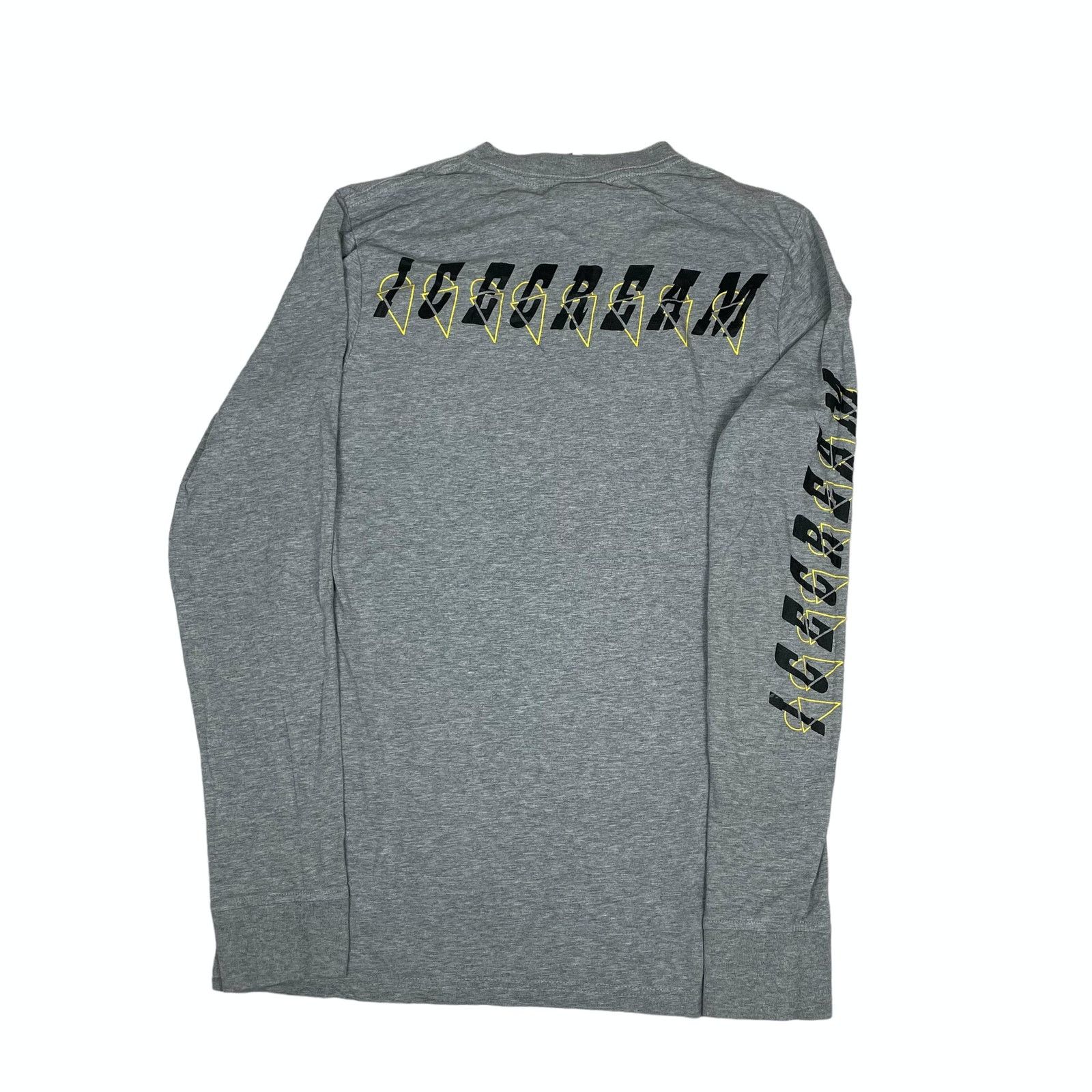 Icecream Ice Cream Men Gray Cotton Long Sleeve Pullover T-Shirt Small Size US S / EU 44-46 / 1 - 7 Thumbnail