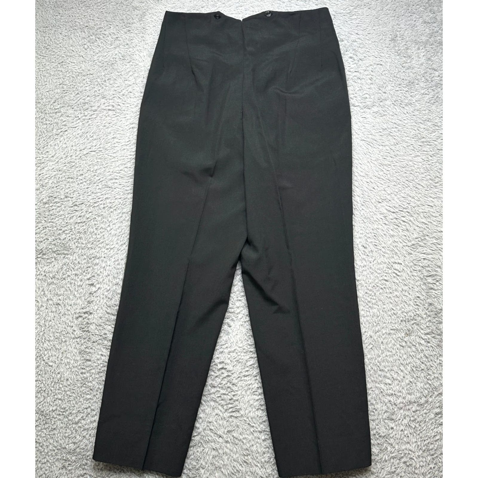 Vintage VINTAGE USAF Trousers 32x29 Black Wool Dress Military 60s True Vintage Talon Zip Navy? Size US 32 / EU 48 - 5 Thumbnail