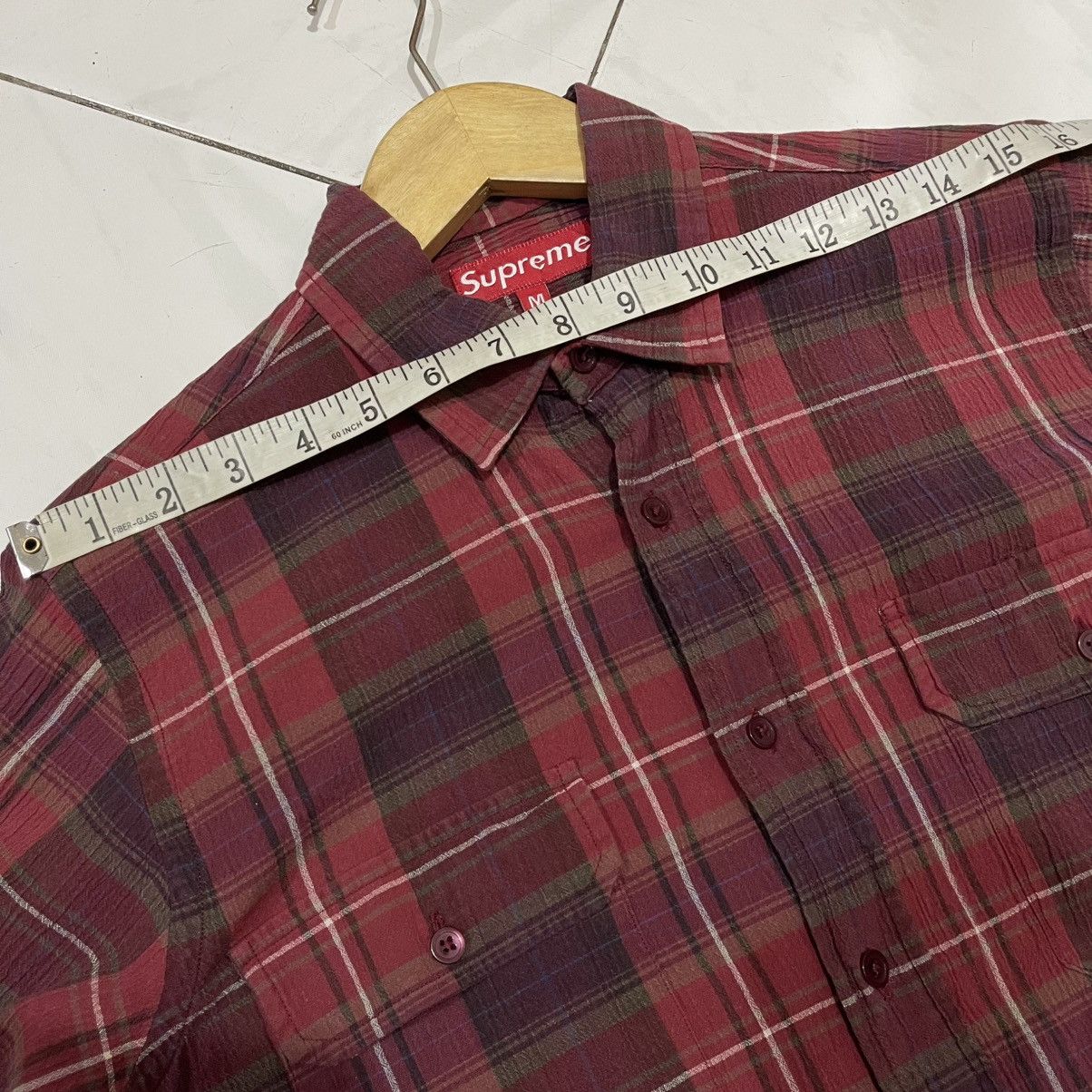 Supreme Vintage supreme plaid button shirt Size US M / EU 48-50 / 2 - 9 Thumbnail